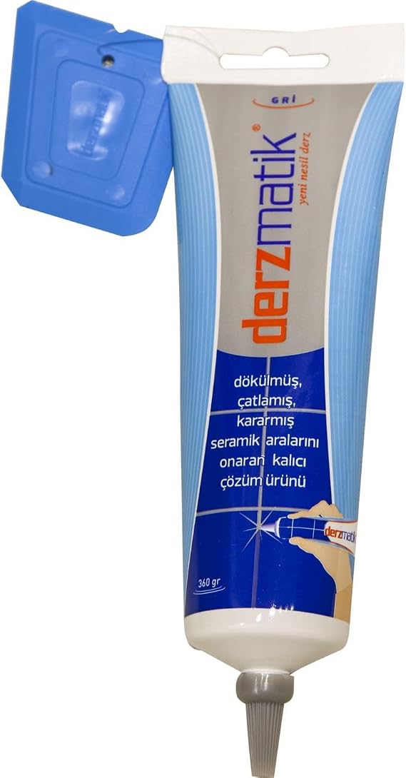 Derzmatik Hazır Derz Dolgu Tüp, 360 Gr, Gri