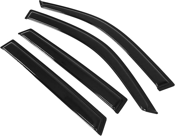 Fit 2001-2005 Toyota Rav4 4-Door Slim Style Acrylic Window Visor Deflector