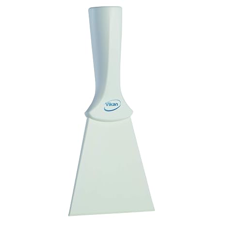 Vikan 40125 Nylon, Threaded, 4" Scraper White