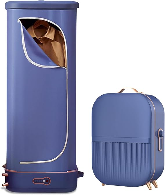 Steam Dryer, Portable Automatic Ironing Machine, Household Wrinkle-Removing Clothes Dryer Folding Machine