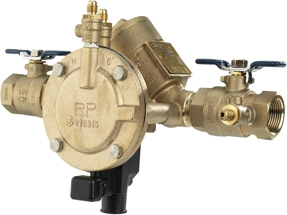 Febco 825Y Bronze RPZ Backflow Preventer with SentryPlus Sensor, 3/4"