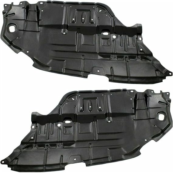 Splash Shield Engine Under Cover Set of 2 Left and Right Side Plastic 5144206140 TO1228178 13462267