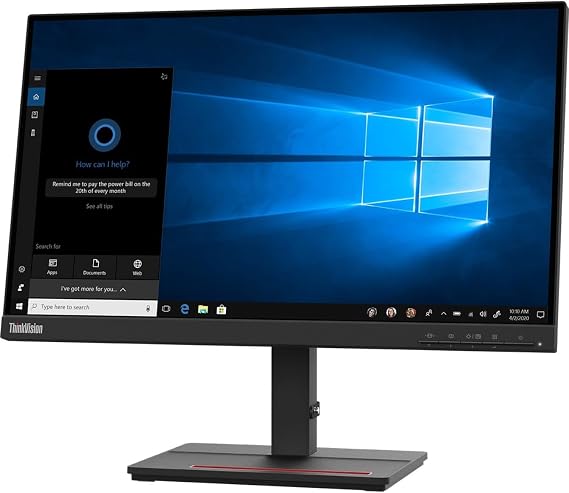 Lenovo ThinkVision S24e-20 24" Class Full HD LCD Monitor - 16:9 - Raven Black