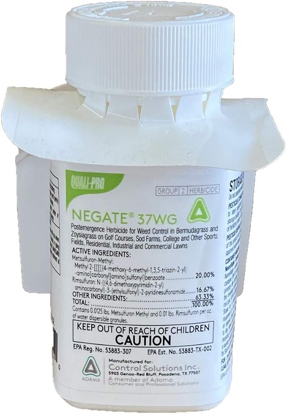 Negate 37WG 1.5oz- Broadleaf Selective Herbicide