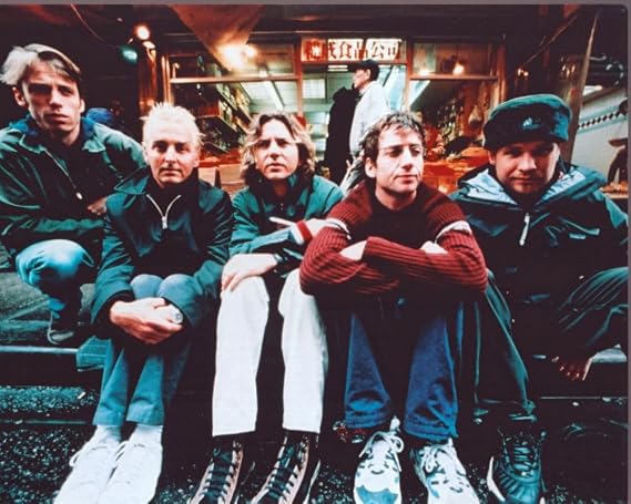 Pearl Jam Group Sitting On Curb Photo Print (8 x 10) - Item # MVM50253