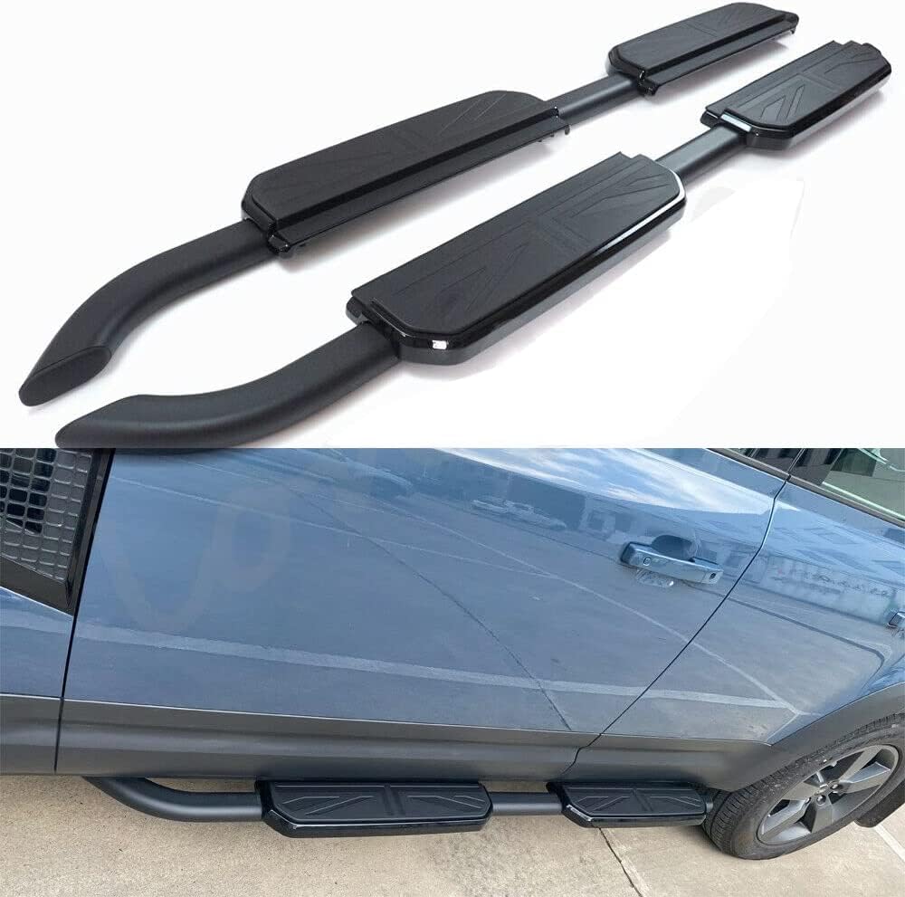 2 PCS Side Steps Running Boards Nerf Bars Fits for Land Rover Defender 110 4 Door L851 2020-2023
