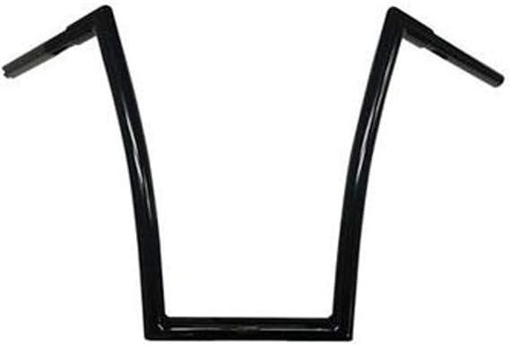 Dominator Industries RGAH14GLOSSBLACK 1.25" Ape Hanger, 14", Gloss Black