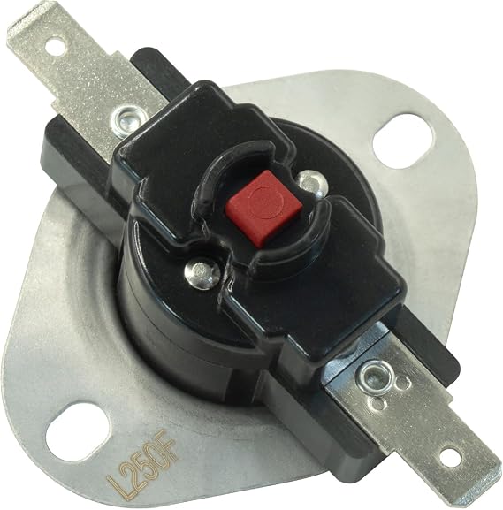 100110201 High Limit Control Compatible with AO Smith Water Heater ECO Control Kit 60TV-15 Single Pole Single Throw Surface Mounted, Manual Reset Replacement Part 9004993215