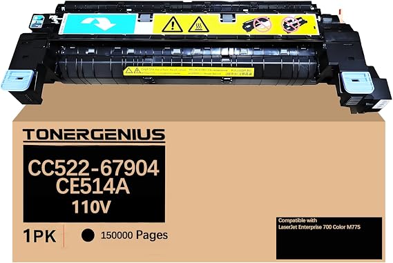CC522-67904 / CE514A Fuser Unit Compatible with HP Laserjet Enterprise 700 Color M775 Fuser Unit Kit (110V 150K)