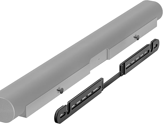 PEGZONE Sounbar Wall Mount Compatible with Sonos Arc Ultra, Black