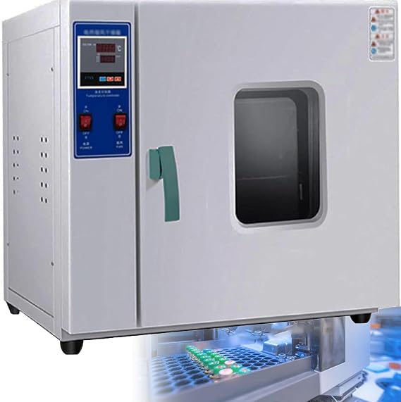 Laboratory/Industrial Constant Temperature Blast Drying Oven, Laboratory Forced Air Convection Drying Oven with Intelligent Digital Display Temperature Controller, Laboratory Thermostat Incubator
