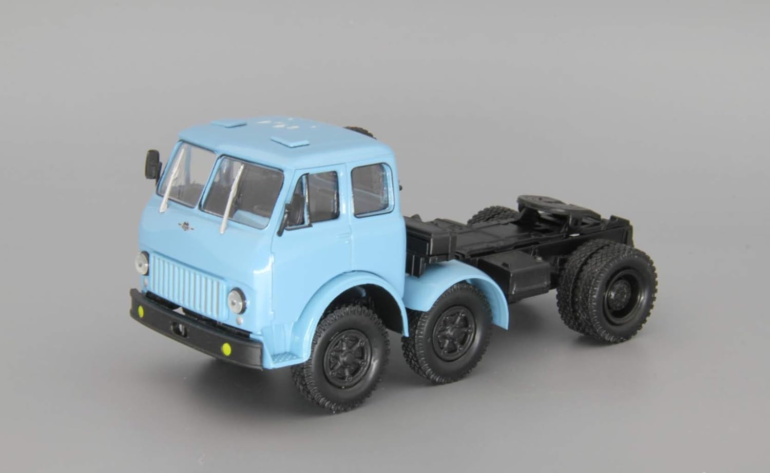 MAZ 520 Tractor Unit 1965 Year - Prototype Three-axle Truck, Based on MAZ-504-143 Scale Collectible Model Vehicle - Cab Over Truck
