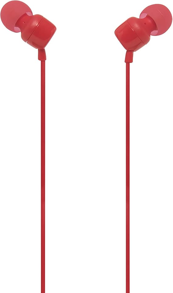 JBL Tune 110 - In-Ear Headphones - Red