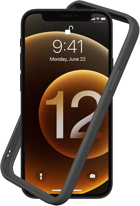 RhinoShield Mod NX Bumper Phone Case for iPhone 12 Pro/iPhone 12 | Bumper Case without Backplate, Ultra-Slim Design, Minimalist Style, Military Grade Drop Protection