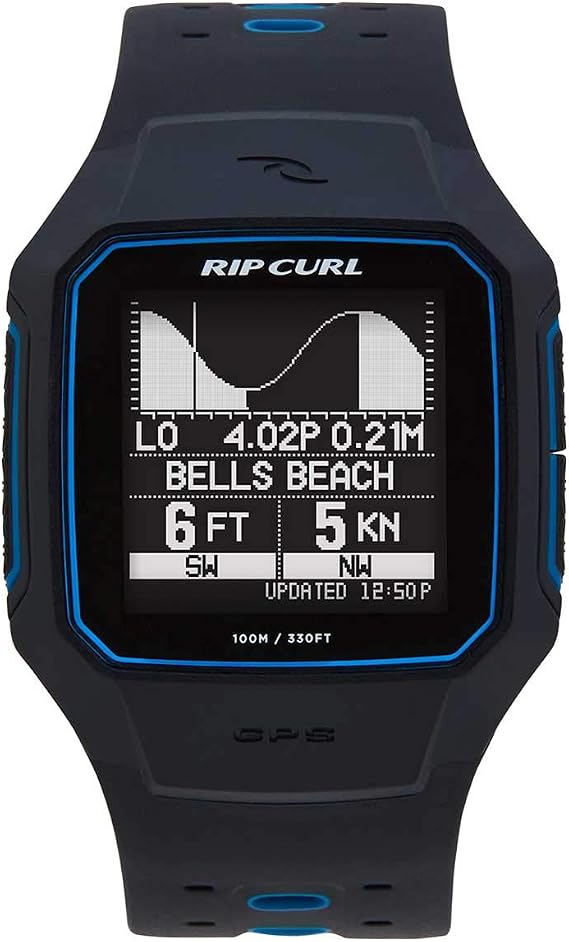 Rip Curl Search GPS 2 Surf Watch, Blue 21, One Size