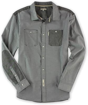 Marc Ecko Mens Utility Ox Ls Button Up Shirt