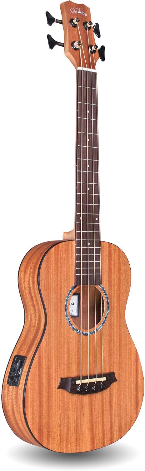Cordoba Mini Elecco Base, PU Included, Total Length 34.5 inches 873 mm, Mini II BASS MH-E