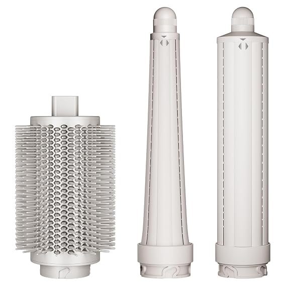 Long Hair Curling Barrel and Upgraded Large Round Volumizing Brush Compatible with Shark FlexStyle Attachment