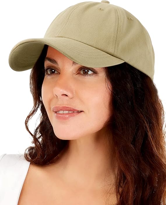 Womens Satin Lined Unstructured Baseball Cap Unisex Silk Lining Washed Cotton Adjustable Vintage Dad Hat