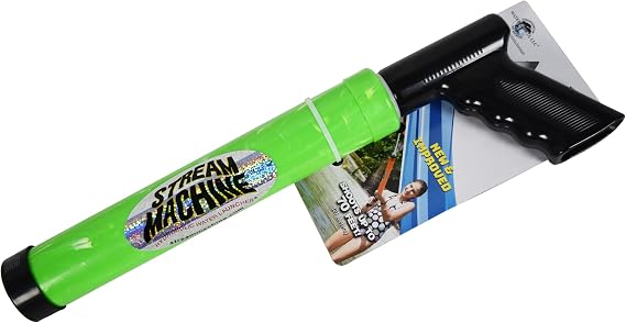 Stream Machine Water Gun Launcher, Single Barrel Water Blaster Soaker, Squirt Gun for Outdoor Games, Swimming and Paddling Pool Party, Beach, Outdoor, Garden Toys, Green