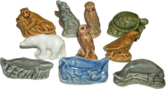 Endangered North American Animals - Wade/Red Rose Tea Set of 10 Figurines