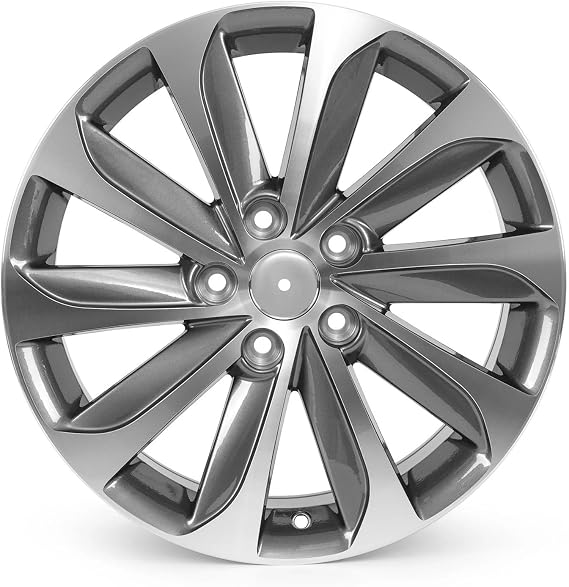 1 Pcs 17Inch Alloy Replacement Wheel Rim Compatible for Hyundai Sonata 2015 2016 2017