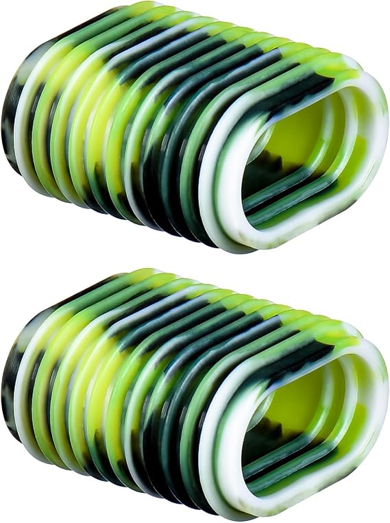 2pcs Fishing Reel Handle Grip Cover Non Slip Baitcaster Knob Sleeve for Casting or Spin Reels