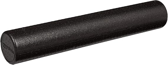 Amazon Basics High-Density Foam Roller for Exercise, Stretching and Muscle Recovery, 36 Inches, Black