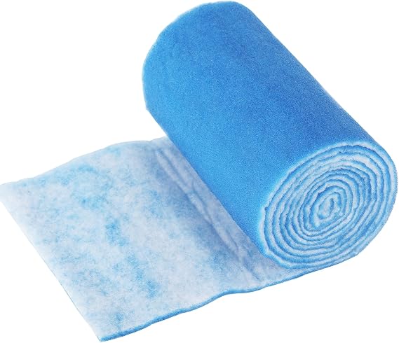 12"140" Air Vent Filter for Home,AC & Floor Register Filter,MERV 8 Electrostatic Media Kit Roll with Adhesive Hook Tape,Reduce Dust, Dirt, Smoke and Pollen(30+ Filters)