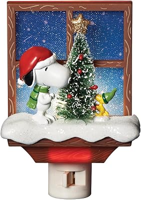 Roman 30276 Peanuts Snoopy Nightlt6, Multi-Colored, 6 X 4 Multicolor