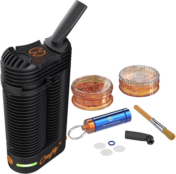 Crafty Plus (Crafty+) Vaporizer Storz & Bickel - Latest Version with USB-C - Side Kit Bundle (essential extras).