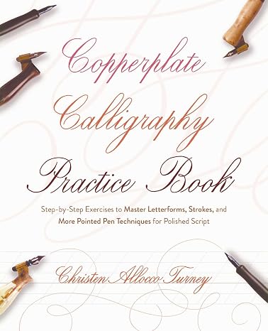 Copperplate Calligraphy Practice Book (Hand-Lettering & Calligraphy Practice)