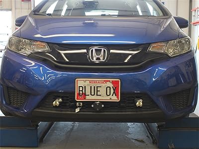 Blue Ox BX2261 Custom Tow Bar Base Plate Bracket for Dinghy Towing, Fits Select Honda Fit