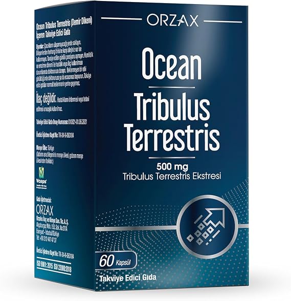 Orzax Ocean Tribulus Terrestris 500 Mg 60 Kapsül