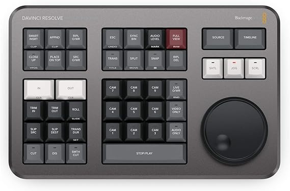 BLACKMAGIC Design Davinci Resolve Speed Editor (DV/RES/BBPNLMLEKA) Editor Only
