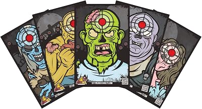 Premium Zombie Target Variety Pack | Better Designs | Better Quality | Better Targets | 12x18 Inch Zombie Targets | Sitting Duck Targets