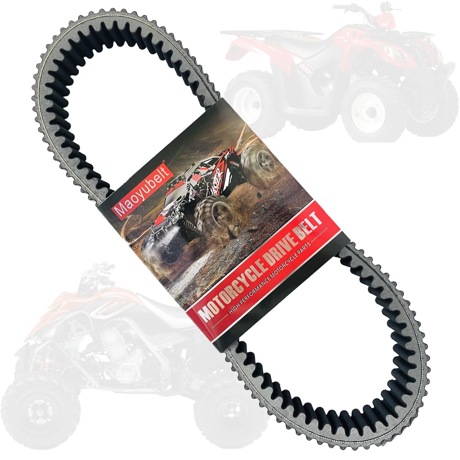 Motorcycle Drive Belt, Replacement Transmission Belt 0627-085,0627-010 fits for for Arctic Cat 440 SNO Pro 2003-2006, EXT 580 EFI 1998, Wildcat Touring 1995-1996, ZRT 600 1996-1997