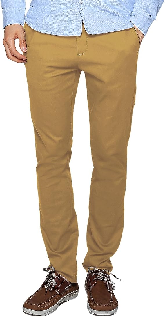 Match Men's Regular Fit Straight-Leg Casual Pants