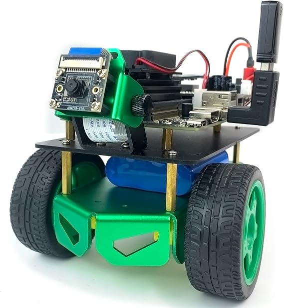Yahboom Jetbot Mini Robotic Based on Jetson Nano 4GB B01 AI Programmable Python Robot Kit ROS Starter for University（Without Nano 4GB）