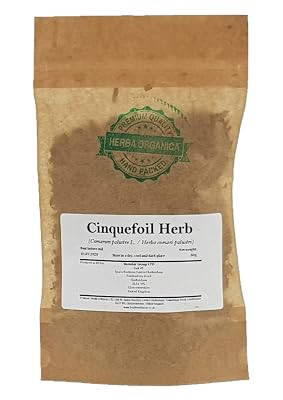 Herba Organica Cinquefoil Herb - Comarum Palustre L - Herbal Tea 50g