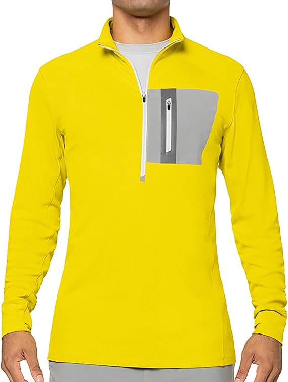 GoLite Men's Replay 1/2 Zip Active Pullover Citron