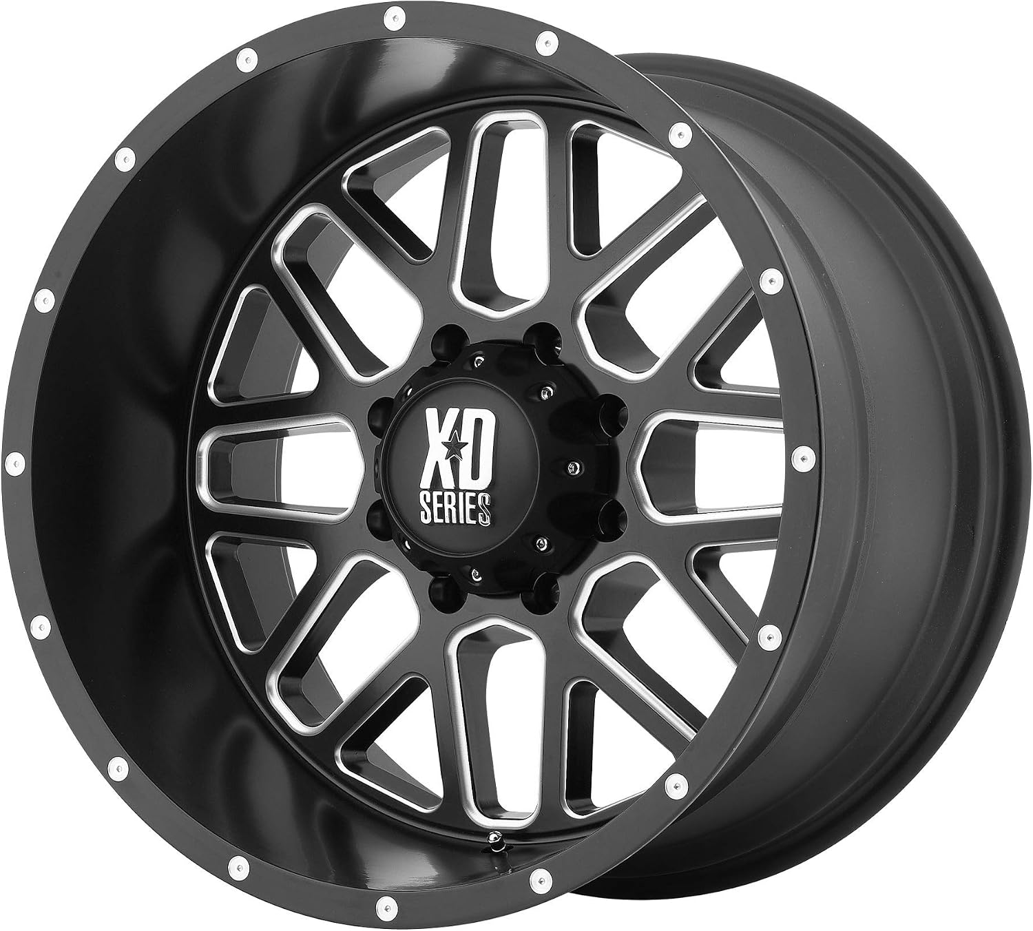 Xd820 20x9 8x6.5 S-blk Mill 00mm Wheel Total Of 1