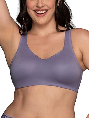Vanity Fair Womens Beauty Back Smoothing Wireless Bra, Comfort and Support, Simple Sizing Available S-3xl