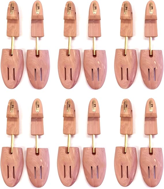 Cedar Elements Little Wholesale Program - Cedar Shoe Trees - 6 Pairs (XX-Large)