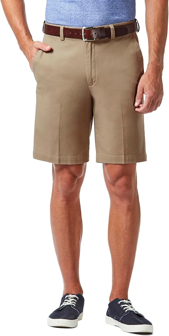 Haggar Men's Classic Fit Flat Front Short