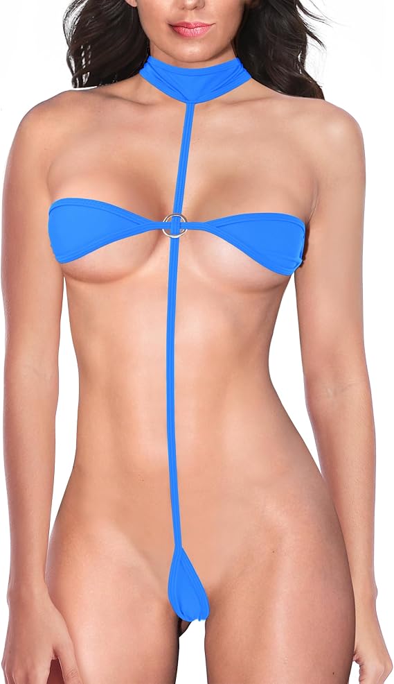 SHERRYLO Slingshot Bikini Sets for Women Tiny G String Micro Thong Bikinis