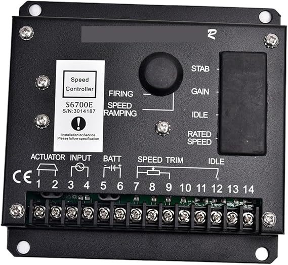 S6700E Engine Governor Governor Actuator Control Module Motor Panel Generator Accessories S6700E DC24V