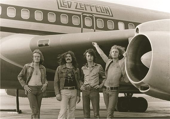 Led Zeppelin Poster - Unframed, 30" x 44", Living Room Decoration