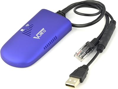 VONETS Mini WiFi Bridge Ethernet Wireless Repeater Convertor Ethernet to WiFi Adapter Wireless Access Point for Warehouse, Garage, Farm, Industrial Network Devices