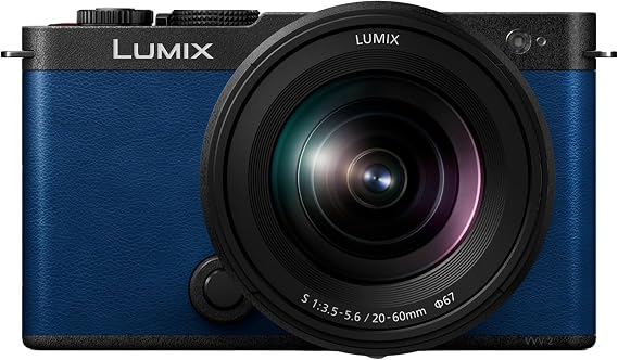 LUMIX S9 Full-Frame Camera, Mirrorless L-Mount, Outstanding Descriptive Performance and Functionality, Compact, Lightweight Body, Easy Sharing of Photos &Videos, LUMIX Lab App - DC-S9KA (Blue)